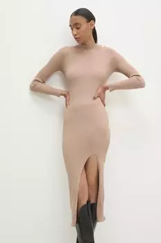 Платье Answear.Lab, бежевый