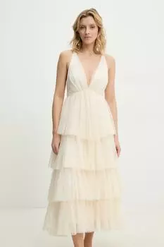 Платье Answear.Lab, бежевый