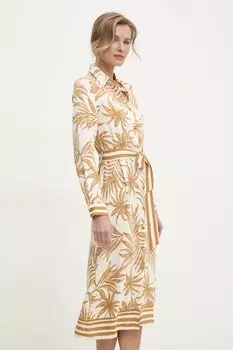 Платье Answear.Lab, бежевый