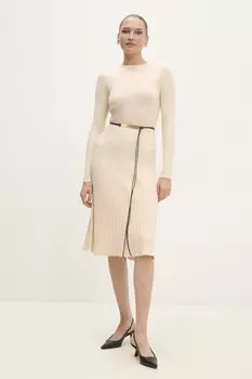 Платье Answear.Lab, бежевый