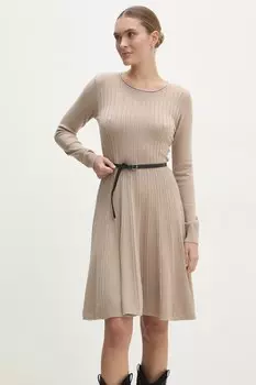 Платье Answear.Lab, бежевый