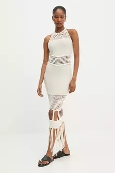 Платье Answear.Lab, бежевый