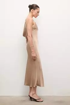 Платье Answear.Lab, бежевый