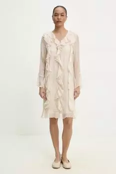 Платье Answear.Lab, бежевый