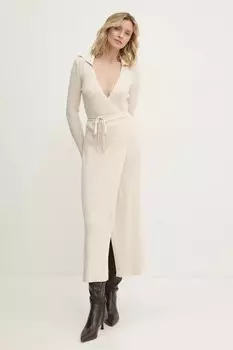 Платье Answear.Lab, бежевый