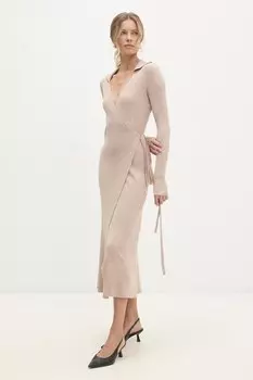 Платье Answear.Lab, бежевый