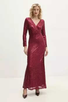 Платье Answear.Lab, бордовый