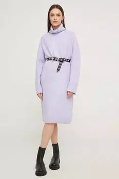 Платье Answear Lab, фиолетовый