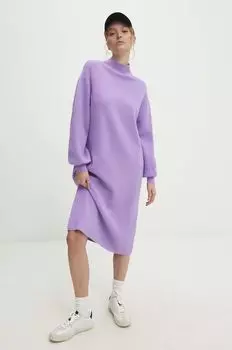 Платье Answear Lab, фиолетовый