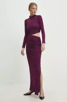 Платье Answear Lab, фиолетовый