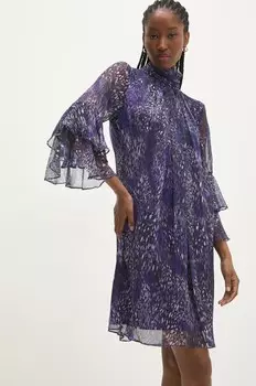 Платье Answear Lab, фиолетовый