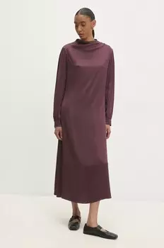 Платье Answear Lab, гранатовый