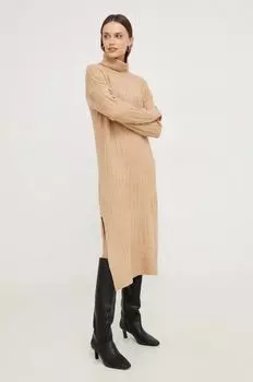 Платье Answear Lab, коричневый