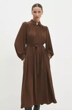 Платье Answear Lab, коричневый