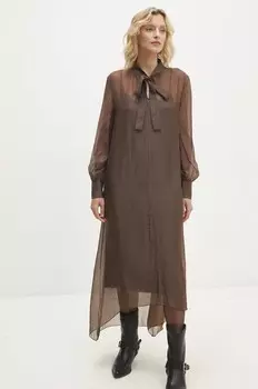 Платье Answear Lab, коричневый