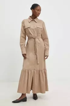 Платье Answear Lab, коричневый