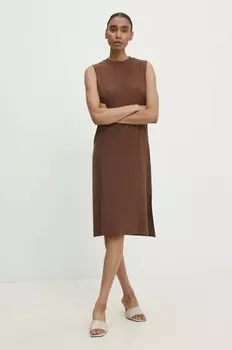 Платье Answear Lab, коричневый