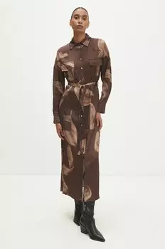Платье Answear Lab, коричневый