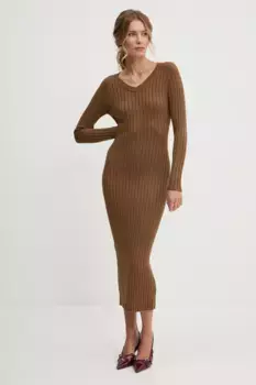 Платье Answear Lab, коричневый