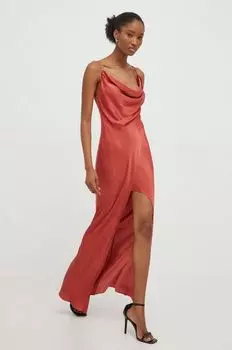 Платье Answear Lab, розовый