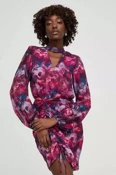 Платье Answear Lab, розовый