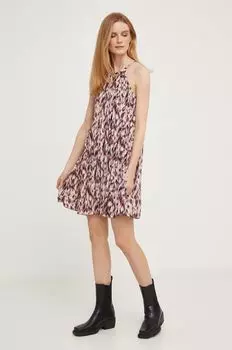 Платье Answear Lab, розовый
