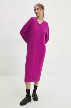 Платье Answear Lab, розовый