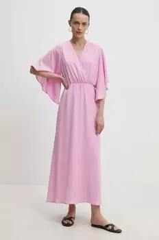 Платье Answear Lab, розовый