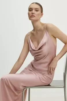 Платье Answear Lab, розовый