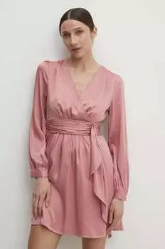 Платье Answear Lab, розовый