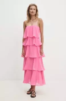 Платье Answear Lab, розовый