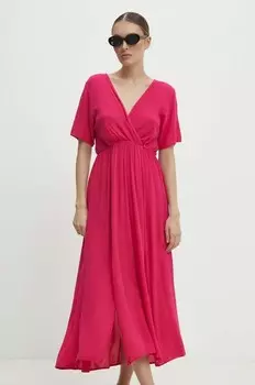 Платье Answear Lab, розовый