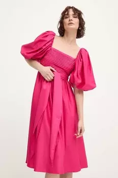 Платье Answear Lab, розовый