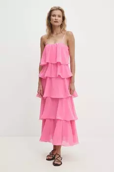 Платье Answear Lab, розовый