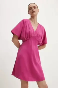 Платье Answear Lab, розовый