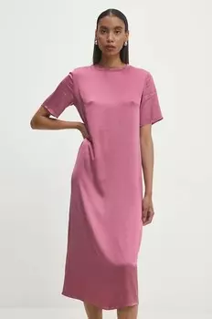 Платье Answear Lab, розовый