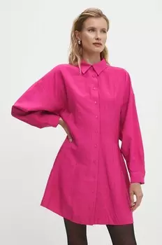 Платье Answear Lab, розовый