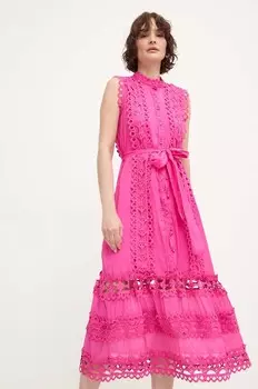 Платье Answear Lab, розовый