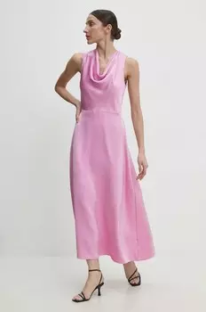 Платье Answear Lab, розовый