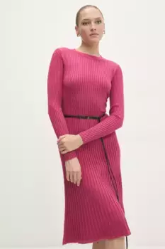 Платье Answear Lab, розовый