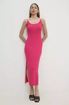 Платье Answear Lab, розовый