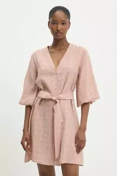Платье Answear.Lab, розовый