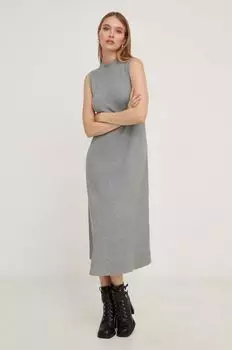 Платье Answear Lab, серый