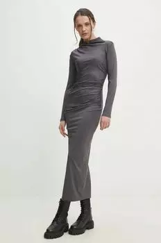 Платье Answear Lab, серый