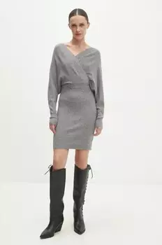 Платье Answear Lab, серый