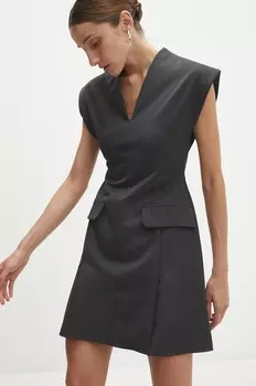 Платье Answear Lab, серый