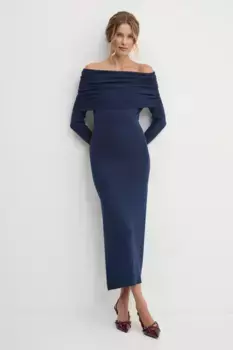 Платье Answear Lab, темно-синий