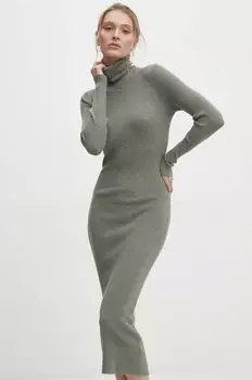 Платье Answear Lab, зеленый