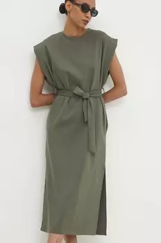 Платье Answear Lab, зеленый