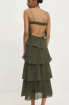 Платье Answear Lab, зеленый